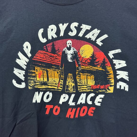 Friday the 13th Camp Crystal Lake T-shirt size 2XL. - Picture 2 of 4